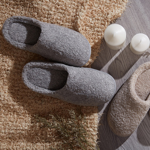 双重优惠： 39.25元包邮  DAPU 大朴 AD4X02003 泰迪绒情侣拖鞋