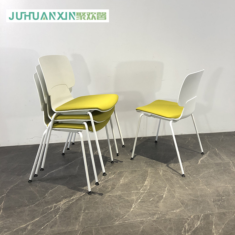 Simple meeting chair guest reception training chair back chair four-legged office staff computer chair negotiation chair solid tube