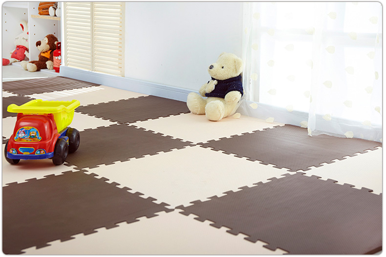 Bọt mat 50 cm mat chống mùa thu bò mat bé phòng ngủ khâu trẻ em dày nhà câu đố leo mat