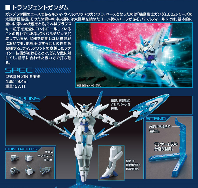 Mô hình Gundam Bandai HG HGBF 34 1/144 Người sáng tạo Gundam TRY Tốc độ Gundam thoáng qua - Gundam / Mech Model / Robot / Transformers mô hình gundam mini