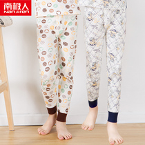 Antarctic childrens autumn pants boys warm pants wear girls cotton pants baby leggings students cotton wool pants