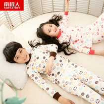 Antarctic childrens cotton underwear boys and girls Warm Suit