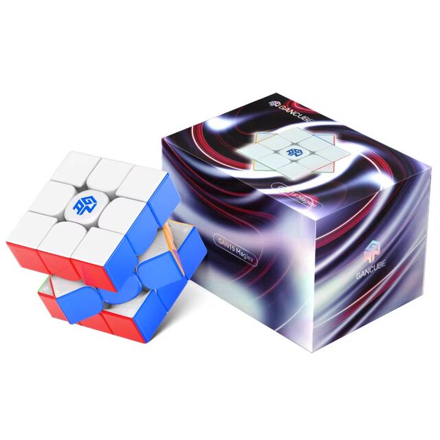 GAN15maglev Rubik's Cube third-order magnetic levitation competition special racing smooth puzzle magnetic Rubik's Cube