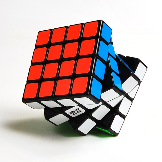Qiyi 4th level Rubik's Cube solid color matte surface 4th level magnetic Rubik's Cube smooth and stable speed twisting competition magic cube
