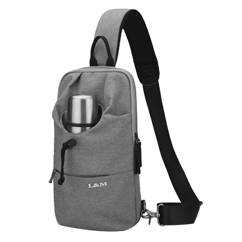 Kettle chest bag men's one-shoulder crossbody bag commuting bag