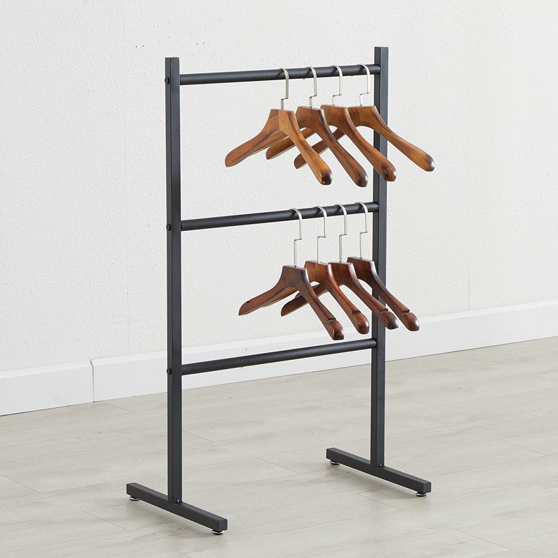 Men's and women's clothing store hanger storage artifact Pants clip shelf storage car finishing Children's clothing store shelf mobile combination