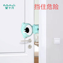 Looking at the October childrens baby treasure safety anti-pinch hand door jam door stop device anti-creative silicone door crack door wedge