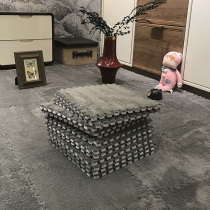 Square carpet splicing foam floor mat Childrens room Bedroom covered with lazy mats Plush princess large area on the ground