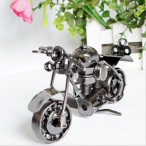 Hot-selling metal motorcycle model Handmade fashion home decoration ornament birthday gift a variety of options