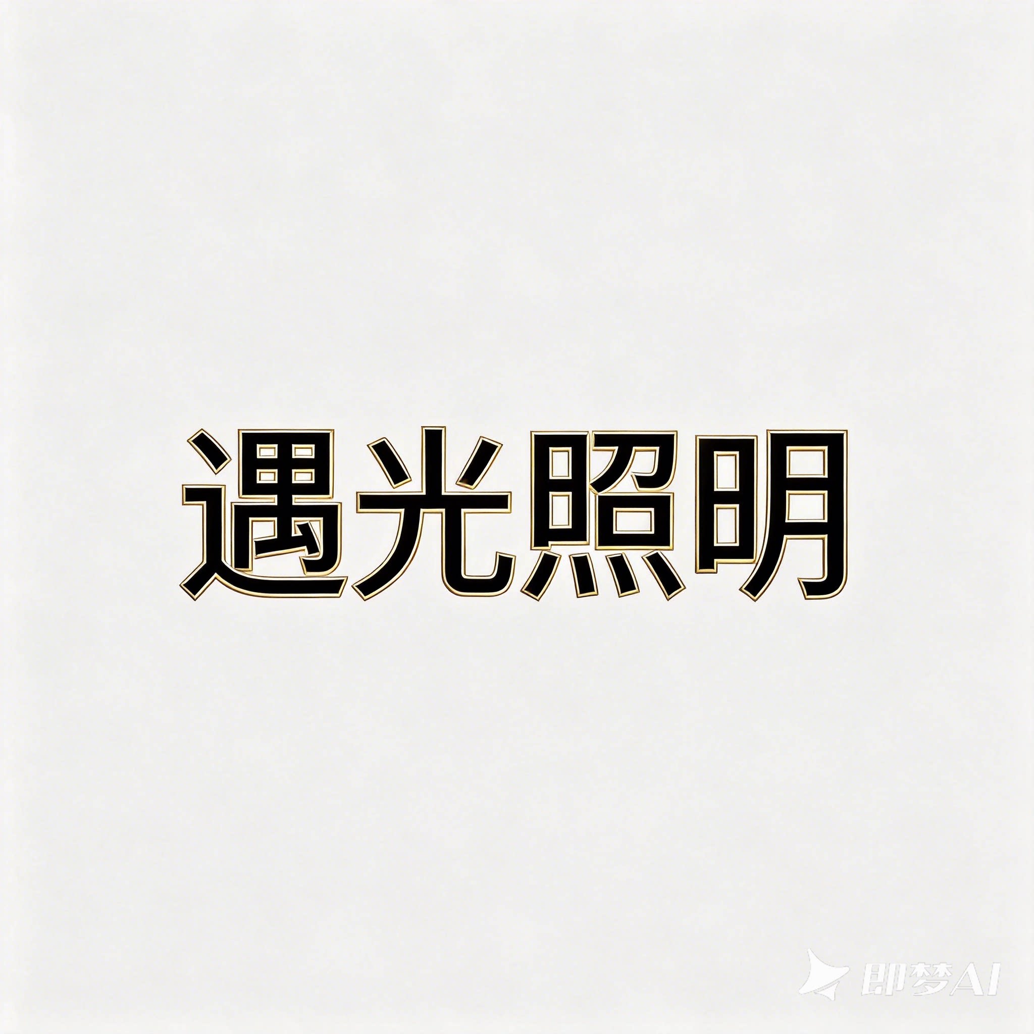 遇光照明的LOGO