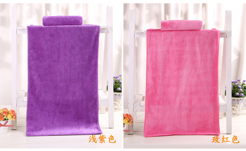 Khăn vẻ đẹp thẩm mỹ viện dành riêng tùy chỉnh LOGO Baotou Baotou khô nhanh salon tóc chà thấm khăn tóc - Khăn tắm / áo choàng tắm áo khoác tắm