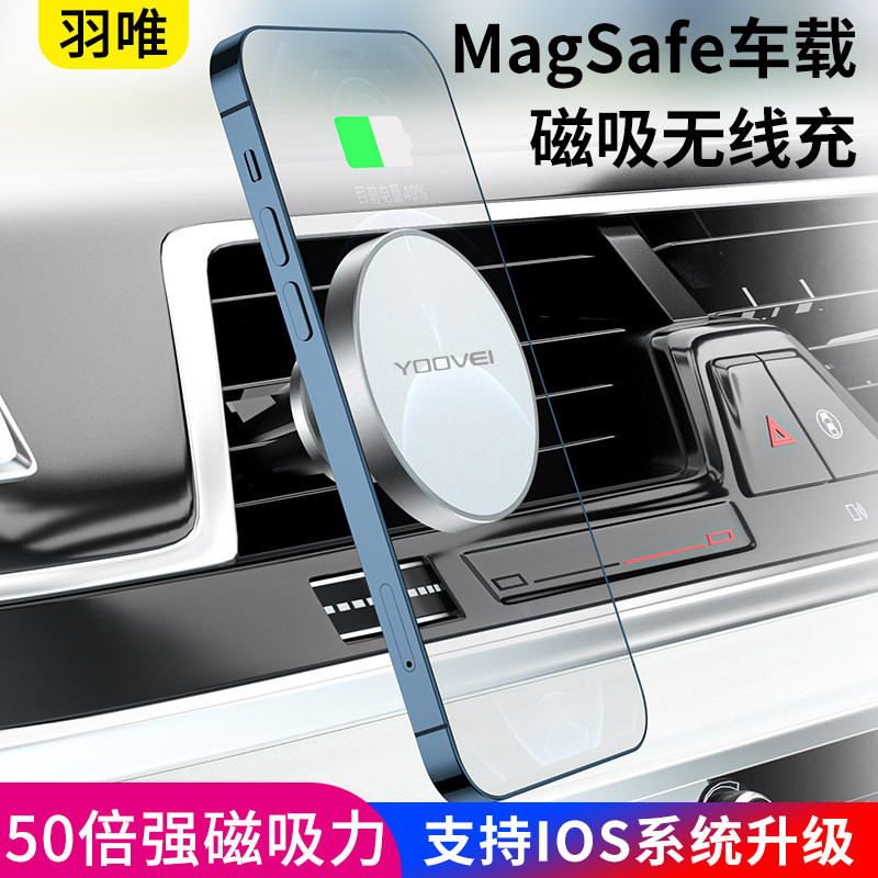 Fast Charge for MagSafe Apple iPhone 13 12pro Huawei Mate30pro Car Phone Holder