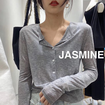 jasmine 2021 new Korean version single-breasted long sleeves sunscreen slim small version coat woman