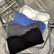 Korean version of the new summer slim belt girl slim bandeau vest with chest pad suspender belt for the upper woman