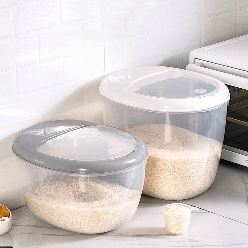 20 kg of rice barrel 30 powder storage cylinder flour tank anti - moisture insect - proof container rice box rice box toilet