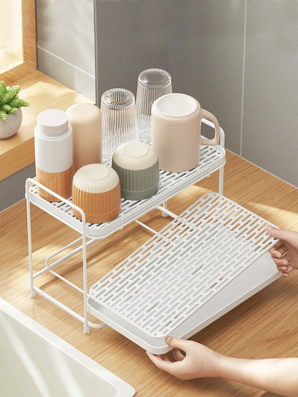 水杯架子置物架放杯子奶瓶沥水杯架放杯子神器茶杯杯子收纳置物架
