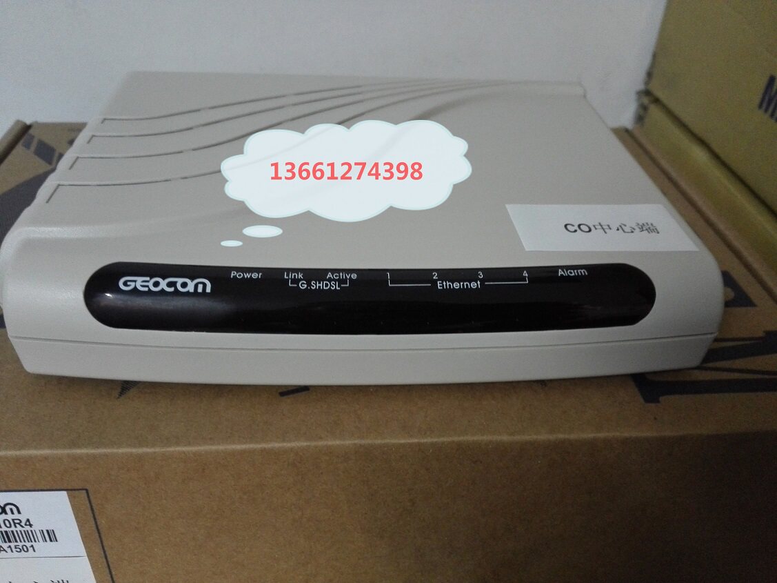GEOCOM6100 ET10R4 bridge 4-port 2M bridge router four-port Ethernet bridge special offer