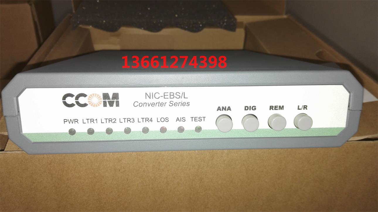 NIC-EBS L V SNMP 48 Ethernet Bridge CCOM Converter 2M to Ethernet Special