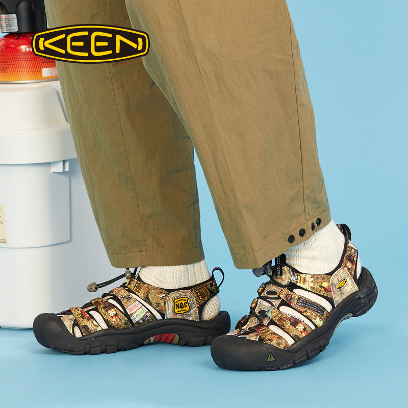 Waste 21 new product KEEN KEENxNAC series joint summer outdoor fashion sandals non-slip wear-resistant river tracing