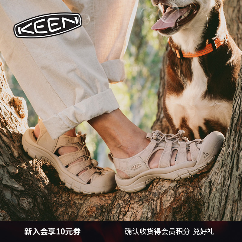 Keen Official Newport H2 Men's and Women's Outdoor Comfortable Breathable Toe-Protecting Trendy Hiking Shoes Casual Shoes