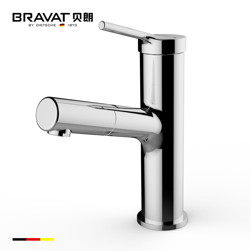 Belang Bathroom Thaw-Makeup Room Table Basin washbasin melt-up and pull tap hot and cold