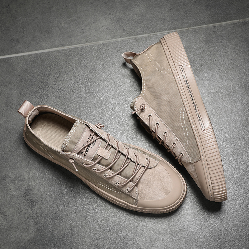 2022 New Summer Breathable Canvas Flat Shoes Korean Edition Trends 100 Hitch Casual Tide Shoes Old Beijing Cloth Shoes Men's Shoes