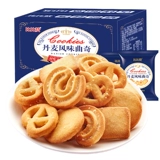 比比赞 Датское вкусовое печенье печенье Biscuits Оболочное многократное закуски Рекомендуемые закуски, повседневная пищевая сеть красных моделей взрыва
