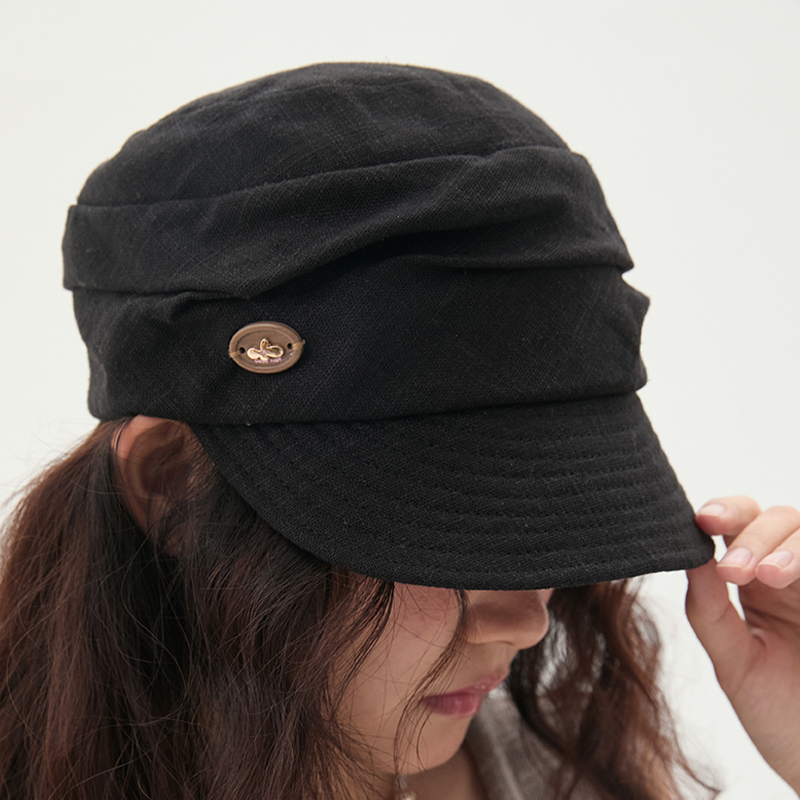 Coldersugar Wei Shuige Knight Hat for Women, Original Versatile All-Season Linen Fedora, Same Style as Fairy Fujii Shu
