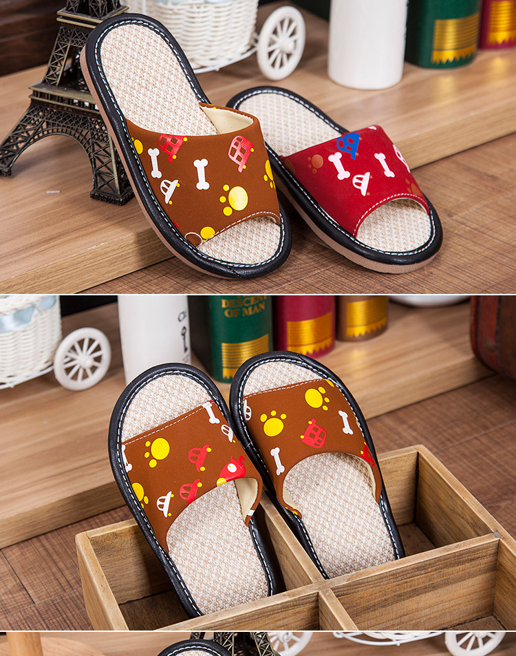 Chaussons enfants en autre pour Toute saison - semelle tendon - Ref 1013426 Image 14