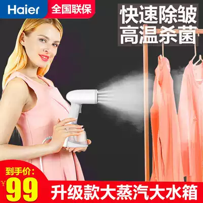 Haier hand-held ironing machine household steam brush iron small mini portable clothes artifact dormitory steam iron