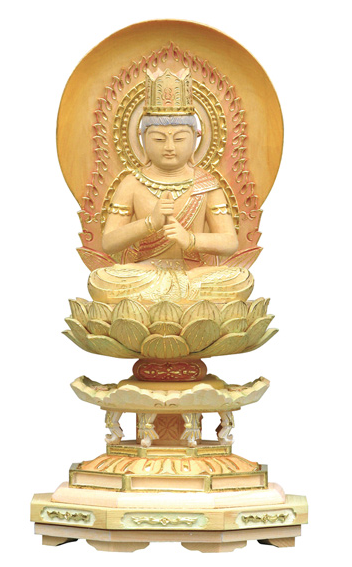 Japan direct mail Dainichi Buddha statue Esoteric Buddha statue Dairi Rulai deity Wufang Buddha