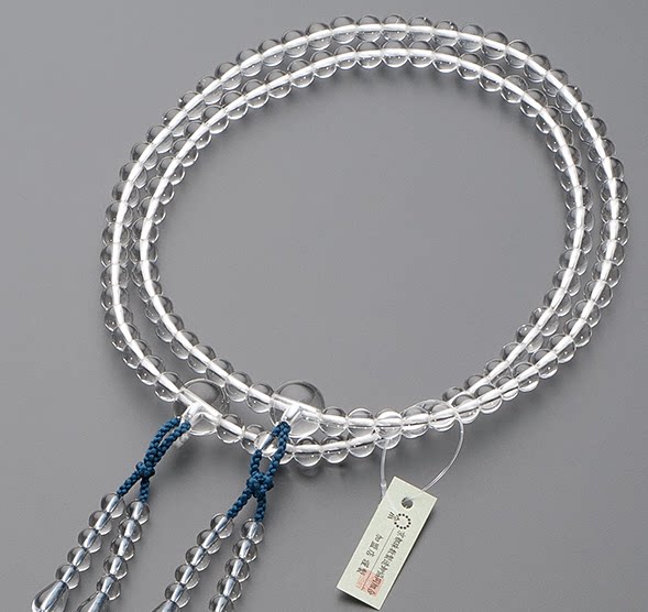 Japan's direct mail Mantra of this type of beads This crystal is silk Hua Brahma room 108 beads Formal rosary