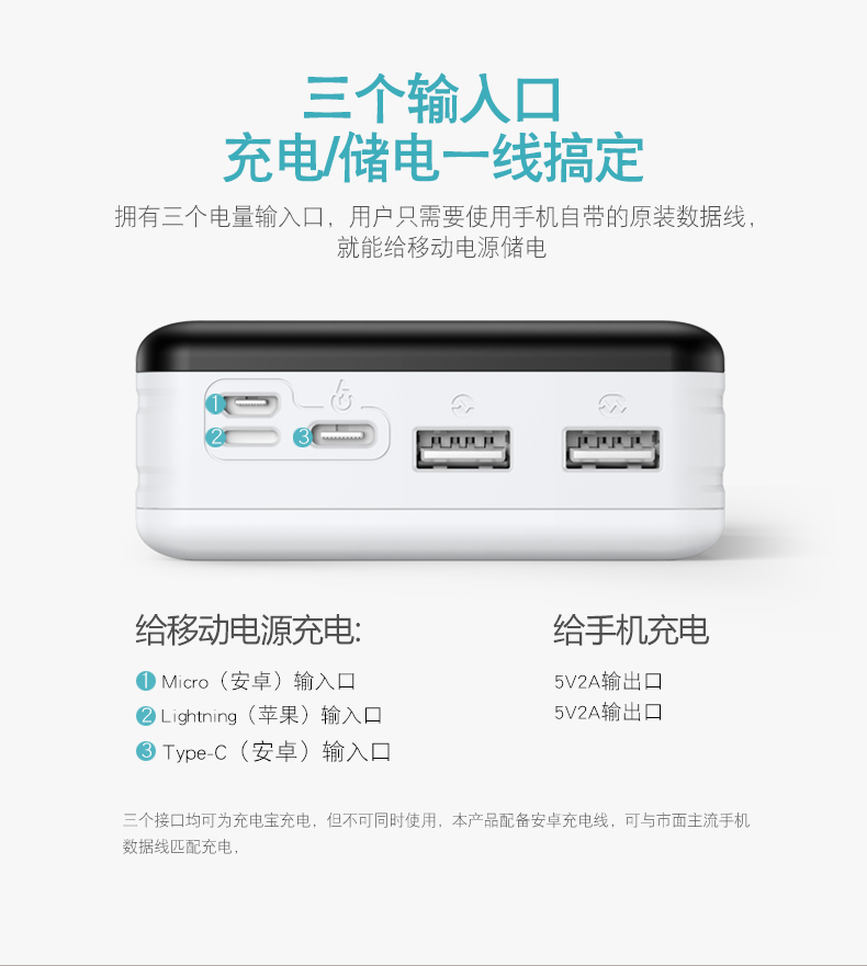 Chi nhánh-polymer 30.000 mA điện thoại thông minh sạc kho báu dung lượng lớn phổ biến điện thoại di động của Apple sạc vivo nhanh OPPO kê Huawei 7P dành riêng màn polymer dung lượng cao màn hình số 8 - Ngân hàng điện thoại di động pin sạc dự phòng 20000mah xiaomi gen 3 18w