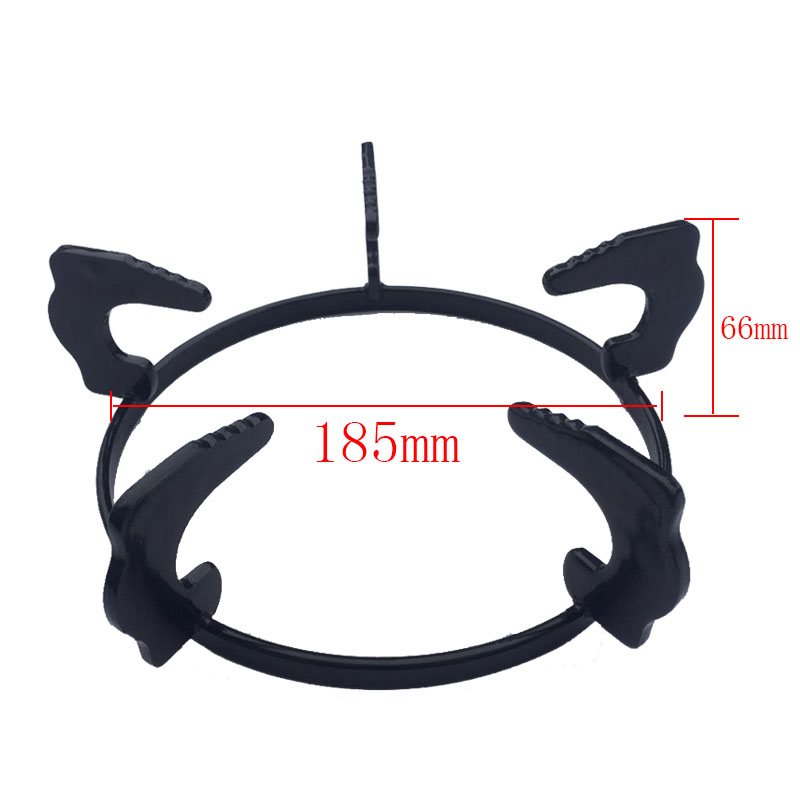 XLMII gas stove accessories Stove rack Gas stove embedded round pot rack thickened anti-slip bracket sub-frying rack