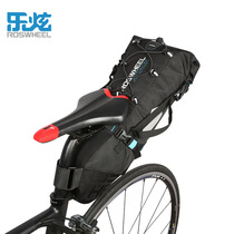 Lotte 131372 Hard Han Series Mountain Road Bike Bag Waterproof Tailback Bag Backseat Bag Large Capacity