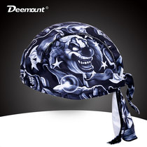 Outdoor Sports Fitness Pirate Hat Polyester Strap Headscarf Helmet Lining for male and female adult riding gear