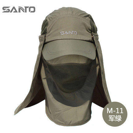 Mountain Tutor Outdoor Sports Hiking Hat Field Cloak Shoulder Visor Sunscreen Sunscreen Hat Men and women Jungle Hats