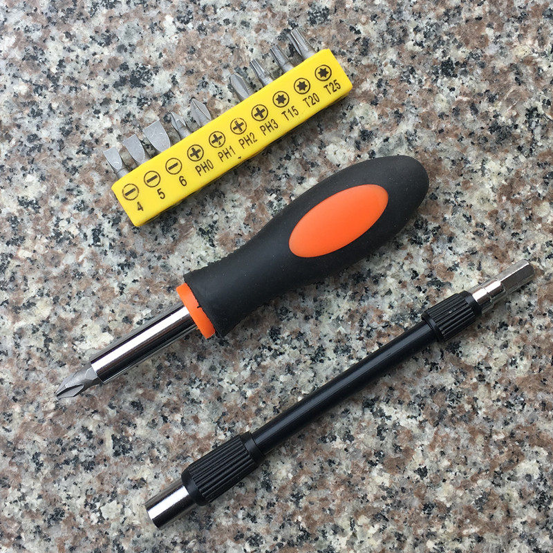 Suit screw driver multifunction screwdriver screwdriver with flexible shaft screwdriver can bend screwdriver