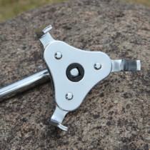 Oil filter element disassembly tool flat three-jaw machine filter wrench filter wrench oil grid disassembly tool
