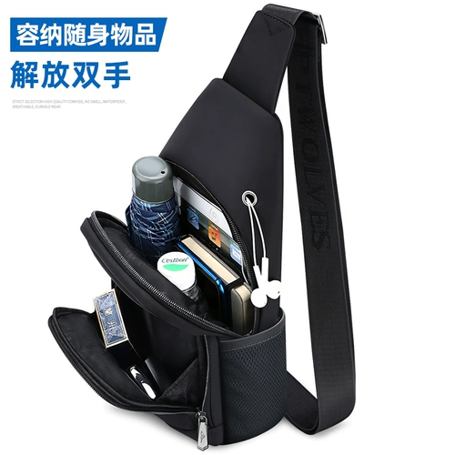 Septwolves, мужская нагрудная сумка, сумка на одно плечо, шоппер для отдыха, рюкзак, городской стиль