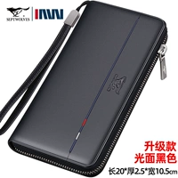 Черная глянцевая кожа (с ремешком)