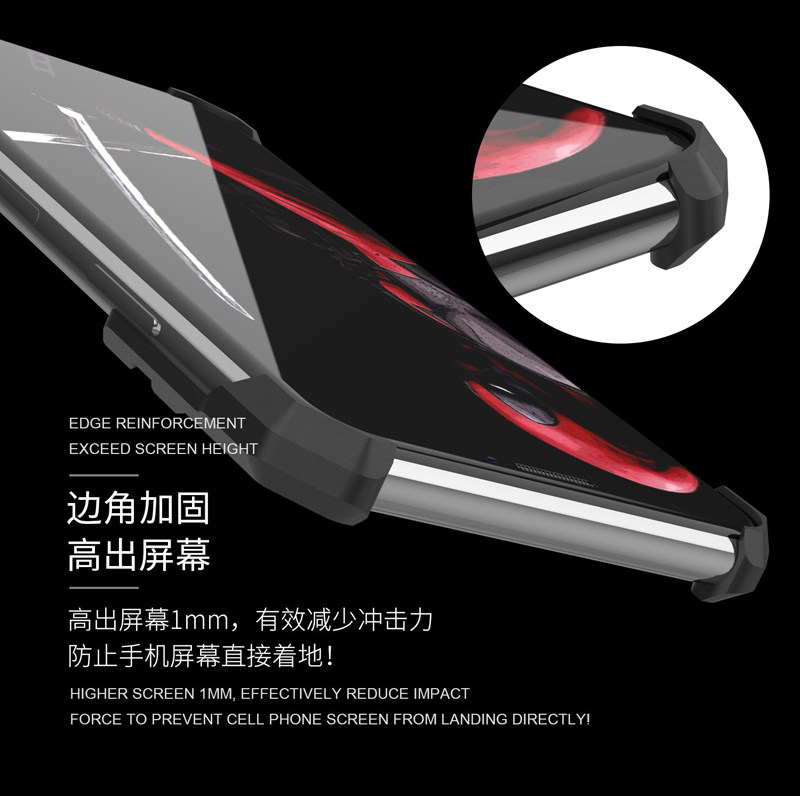 Kylin Armor Heroes Bracket Aluminum Metal Shell Case Cover for Apple iPhone XS Max & iPhone XR & iPhone XS & iPhone X