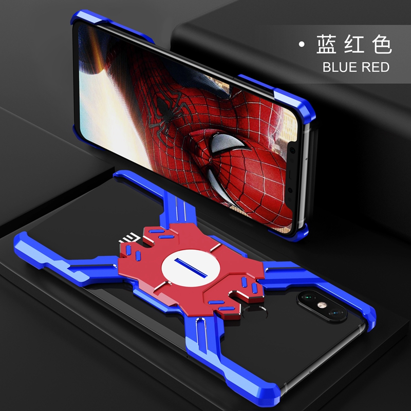 Kylin Armor Heroes Bracket Aluminum Metal Shell Case Cover for Xiaomi Mi 8 Explorer & Xiaomi Mi 8