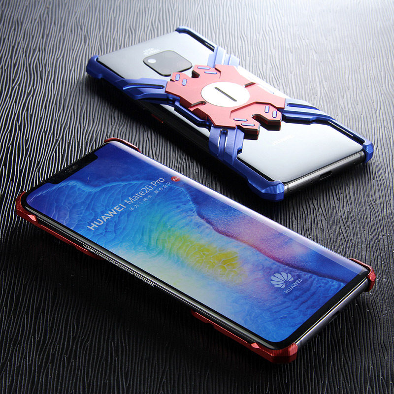 Kylin Armor Heroes Bracket Aluminum Metal Shell Case Cover for Huawei Mate 20 Pro & Huawei Mate 20