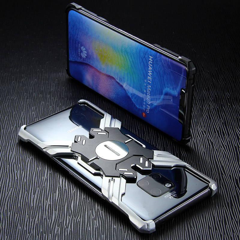 Kylin Armor Heroes Bracket Aluminum Metal Shell Case Cover for Huawei Mate 20 Pro & Huawei Mate 20