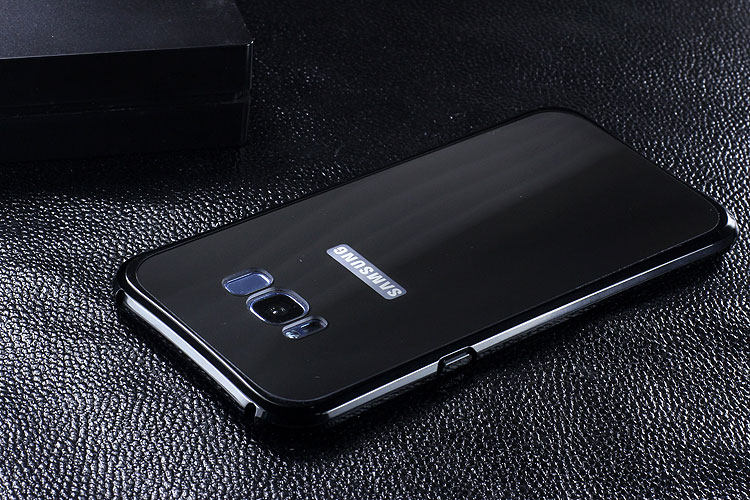 iy Rainbow Aluminum Metal Bumper Dazzle PC Back Cover Case for Samsung Galaxy S8 Plus & Galaxy S8