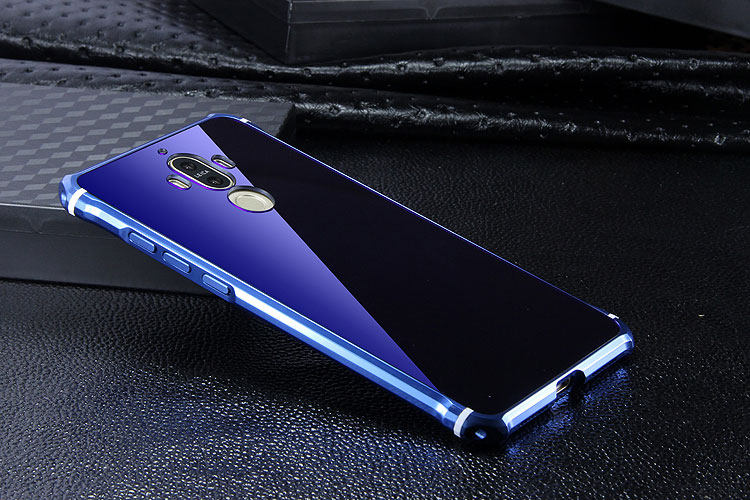 iy Rainbow Aluminum Metal Bumper Dazzle PC Back Cover Case for Huawei Mate 9 & Huawei Mate 9 Pro & Huawei Mate 9 Porsche Design