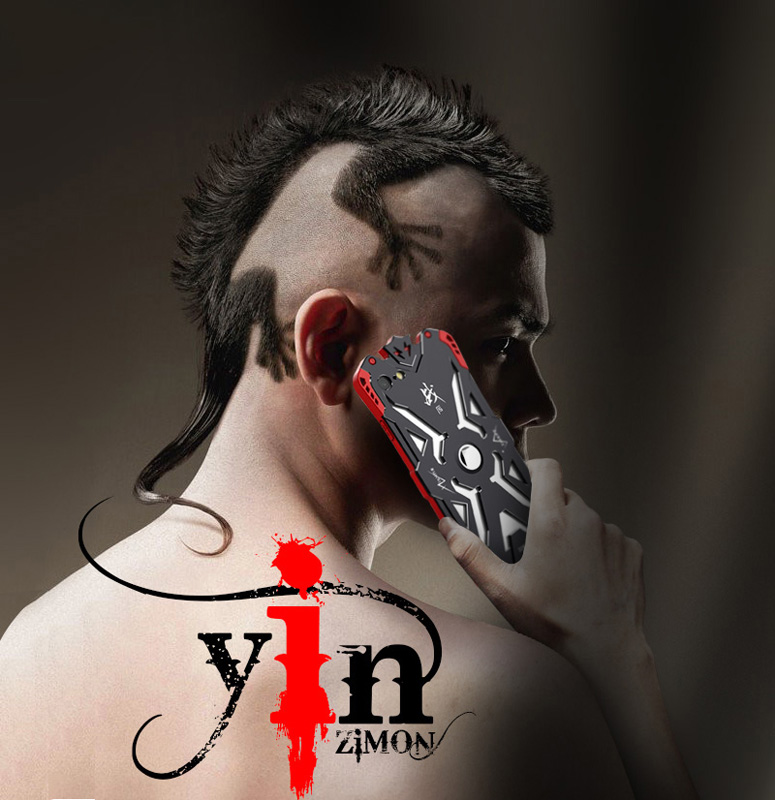 SIMON THOR Magnetic Bracket Aviation Aluminum Alloy Shockproof Rugged Metal Case Cover for Apple iPhone 8 Plus & iPhone 8 & iPhone 7 Plus & iPhone 7