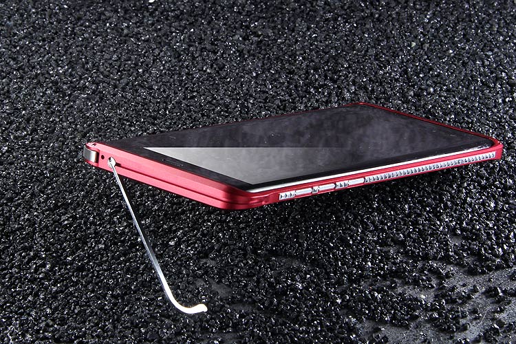 iMatch Slim Light Aluminum Metal Shockproof Bumper Case with Kickstand for Samsung Galaxy Note 8