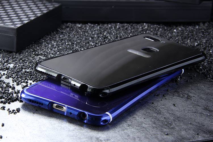 iy Rainbow Super Drop-proof Aluminum Metal Bumper Dazzle PC Back Cover Case for vivo X20